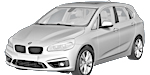 BMW F45 U0009 Fault Code